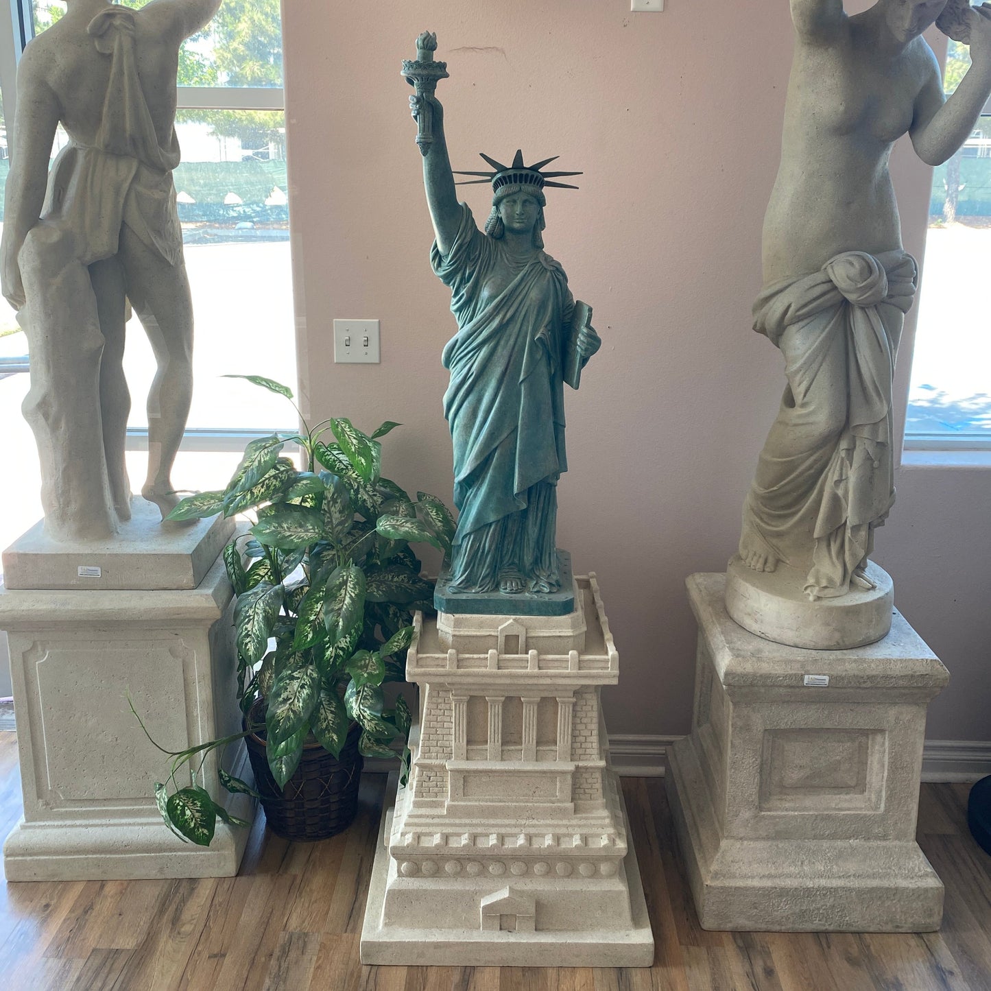 Small Statue of Liberty on Base