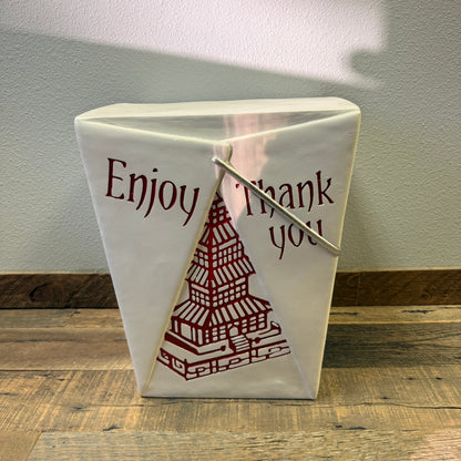 To Go Container Statue F0221-TakeOut-P