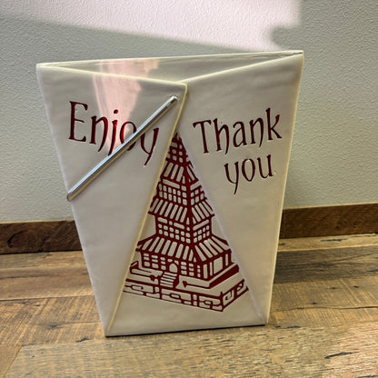 To Go Container Statue F0221-TakeOut-P