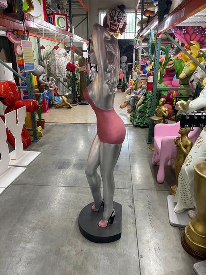 Retro Sexy Actress Life Size Statue - LM Treasures Prop Rentals 