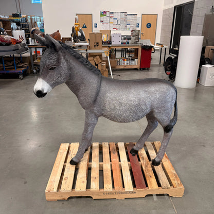 Gray Donkey Statue A0130G-080044-H