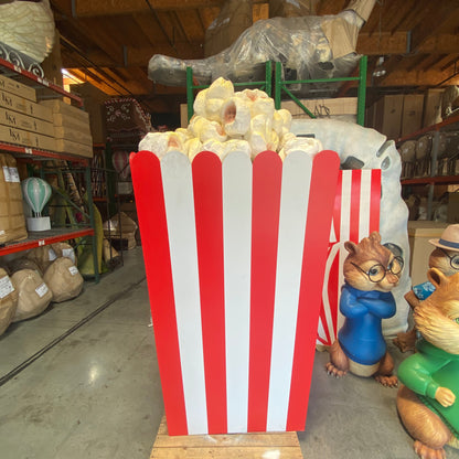 Giant Popcorn Statue