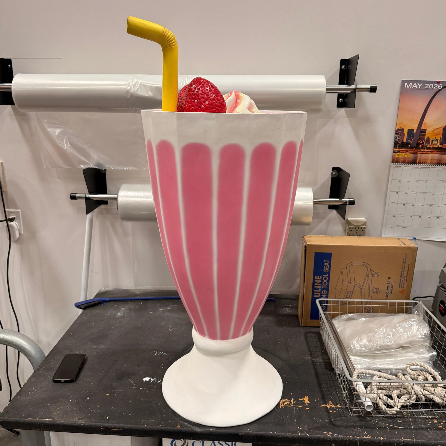 Ice Cream Milkshake Statue R0206-2472-A