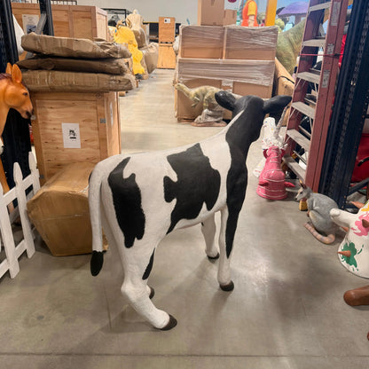 Holstein Calf Statue A0574-R007-PT