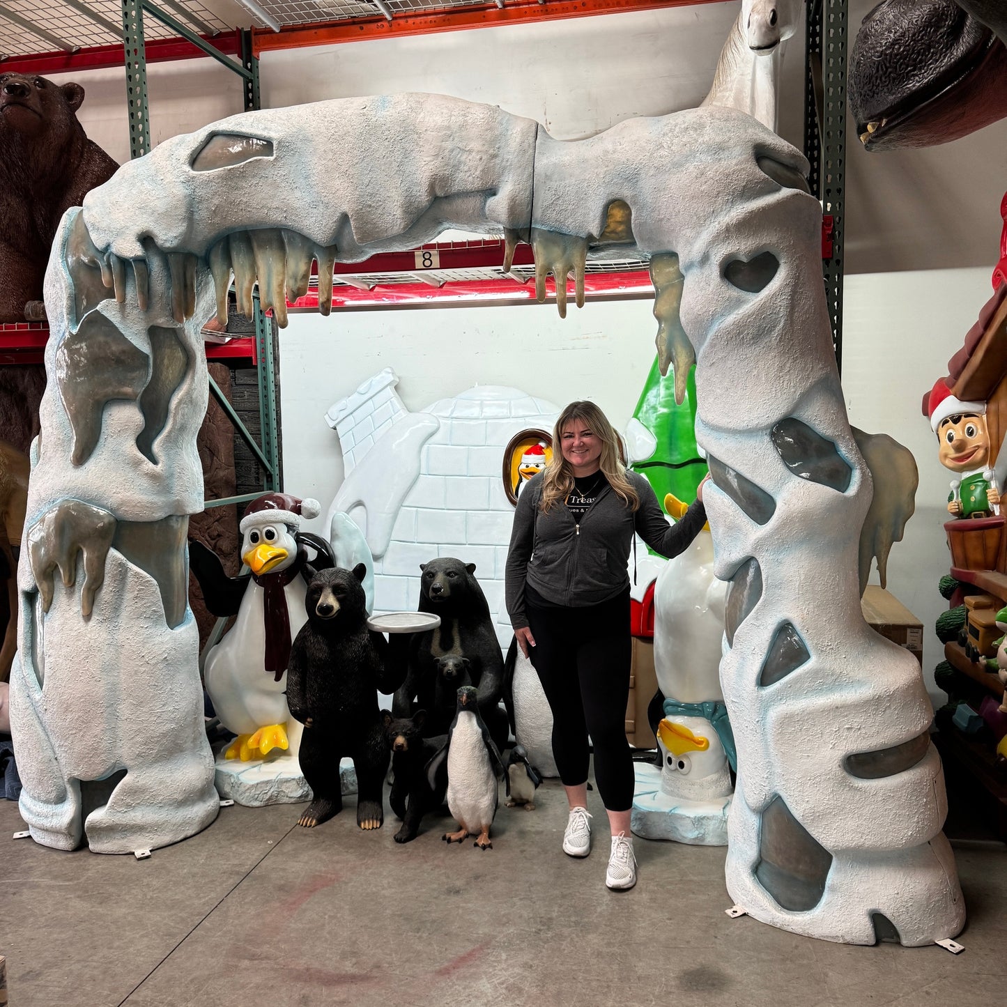 Ice Archway Life Size Prop