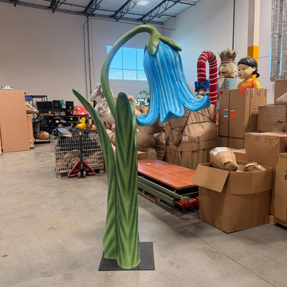 Giant Blue Flower Statue F0232B-2200-5-T