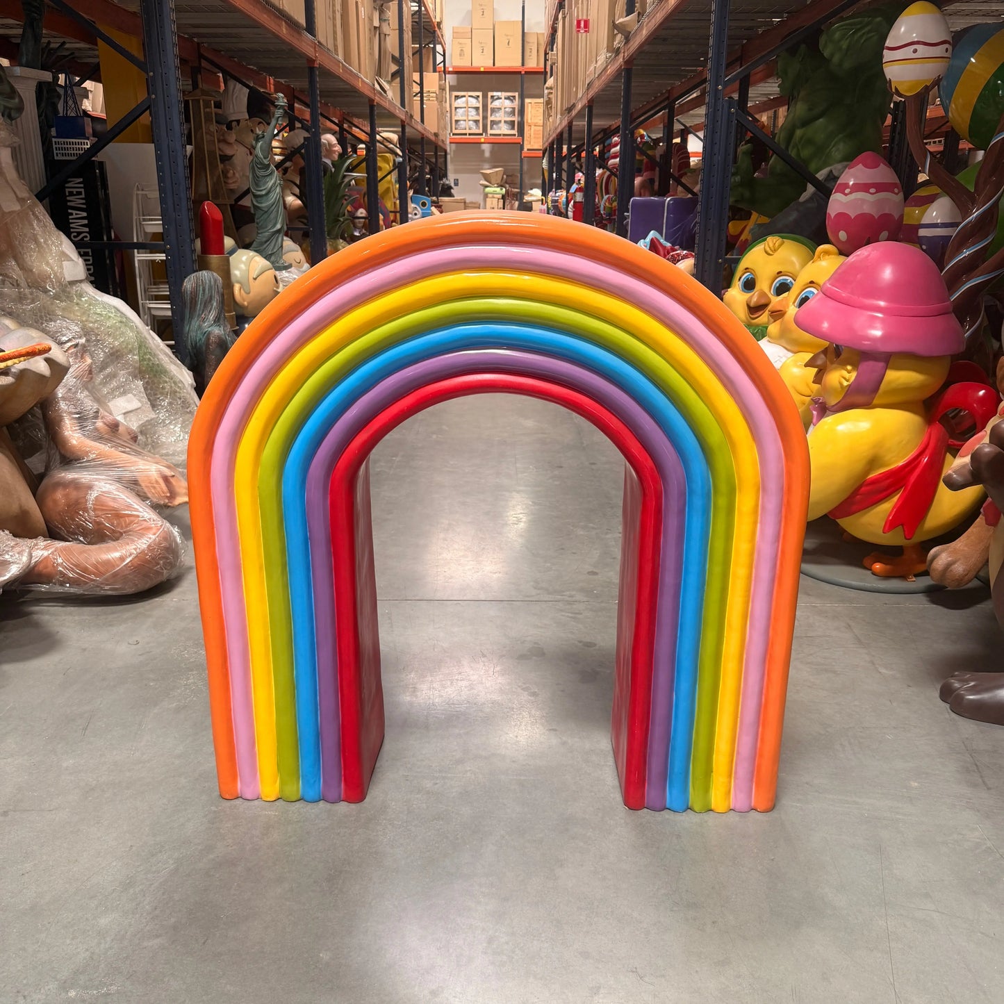 Rainbow Over Sized Statue M0214-C396-PT