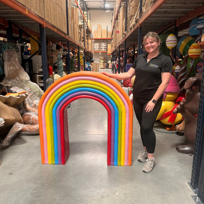 Rainbow Over Sized Statue M0214-C396-PT