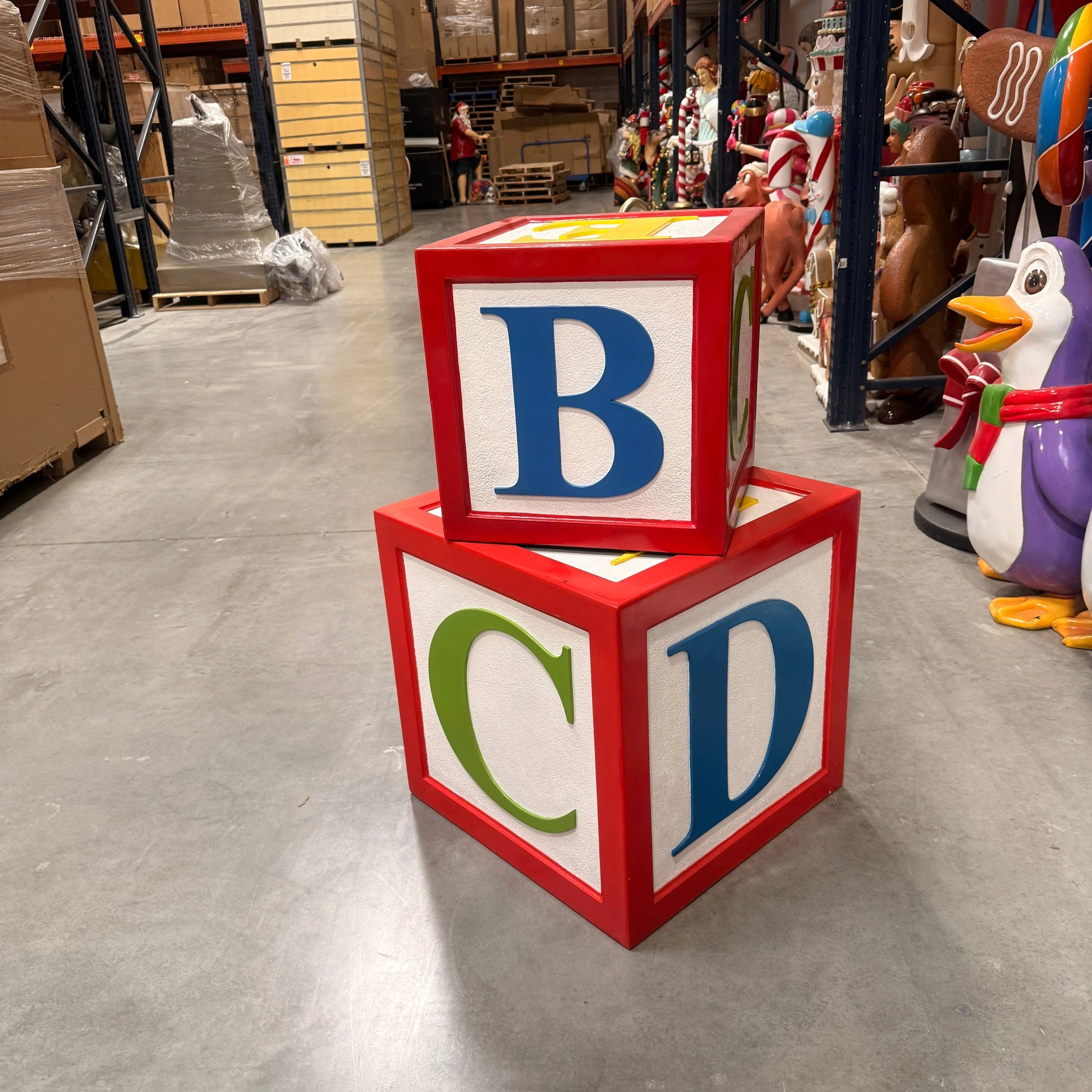 Letter Block Statue M0158-180042-H