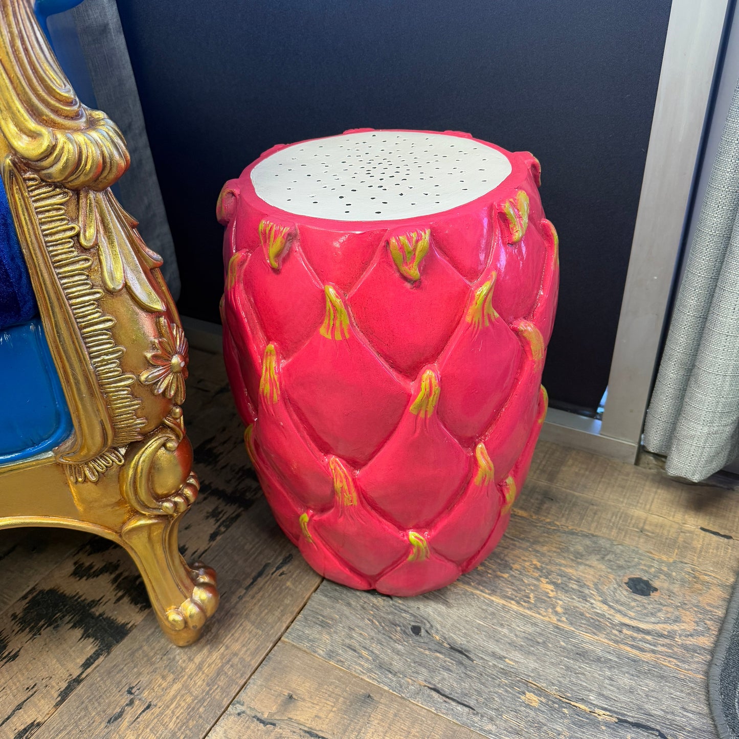 Dragon Fruit Table Stool Statue