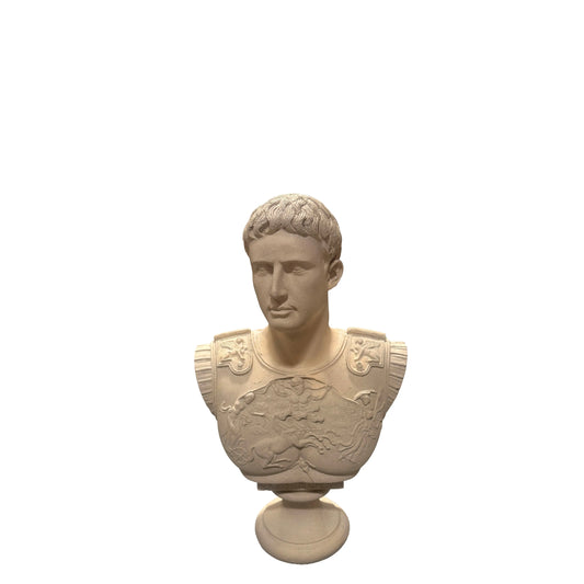 Caesar Augustus Stone Bust Statue HP75768-P