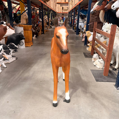 Pony Foal Horse Standing Statue A0332-120043-H