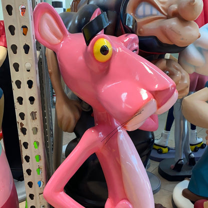 Standing Pink Panther Statue