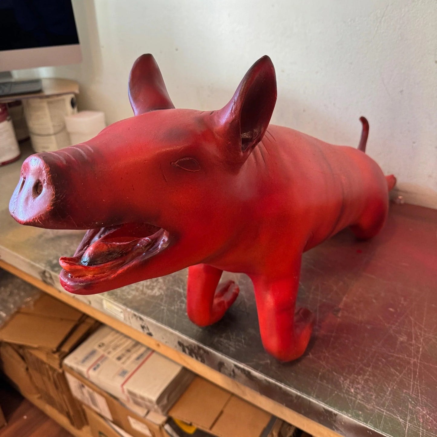 Roasted Pig Statue