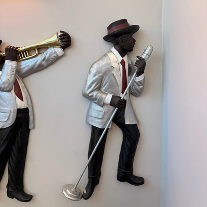 Singer Jazz Band Wall Decor LS167-2890-A