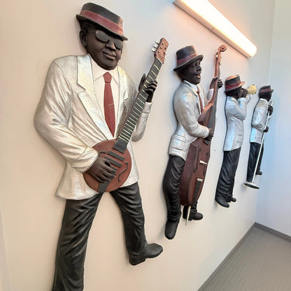 Singer Jazz Band Wall Decor LS167-2890-A