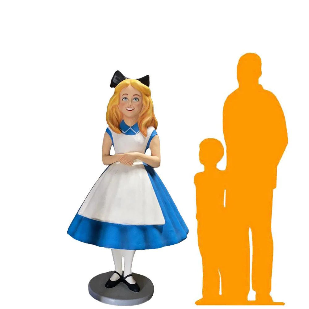 Large Standing Alice Statue