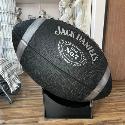 Large Jack Daniels Football Over Sized Statue