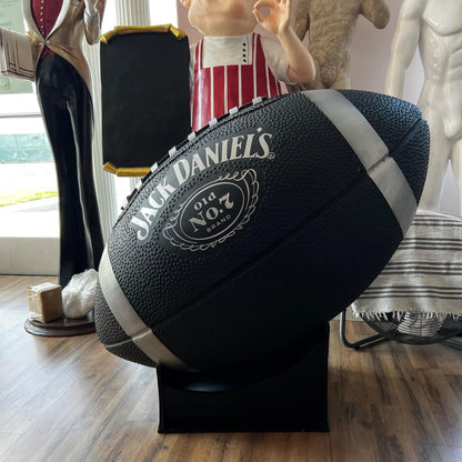 Large Jack Daniels Football Over Sized Statue