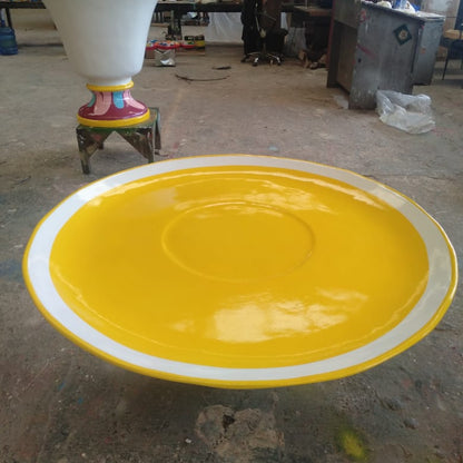 Saucer for Tea Cup Over Sized Statue