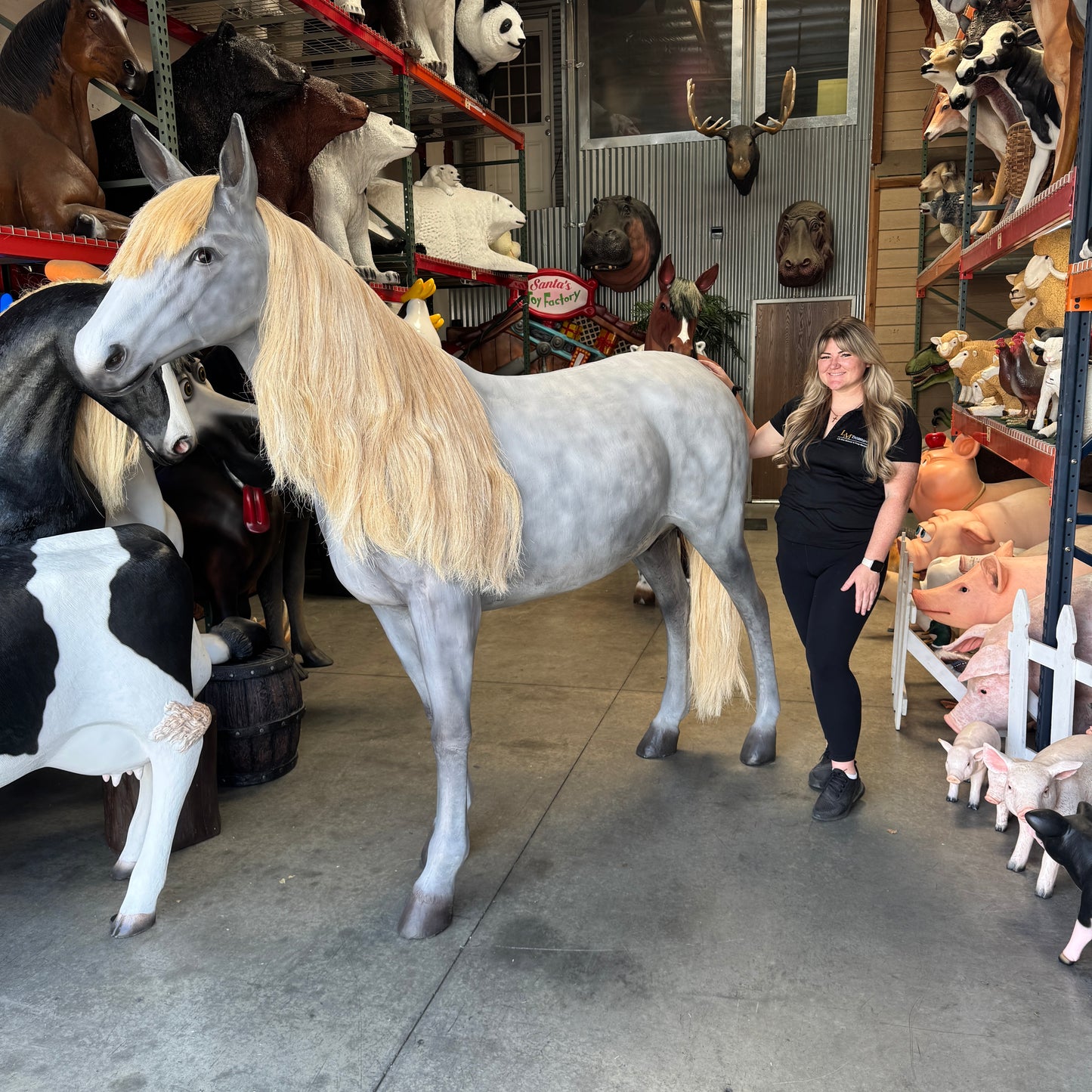 Appaloosa Horse Statue