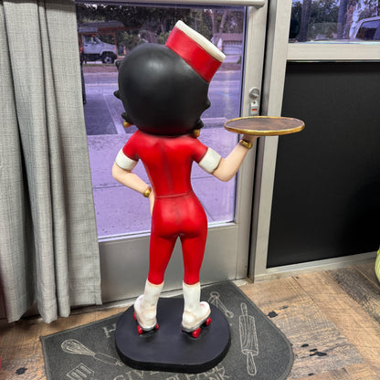 Small Betty Boop Waitress Statue