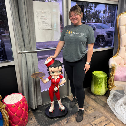 Small Betty Boop Waitress Statue