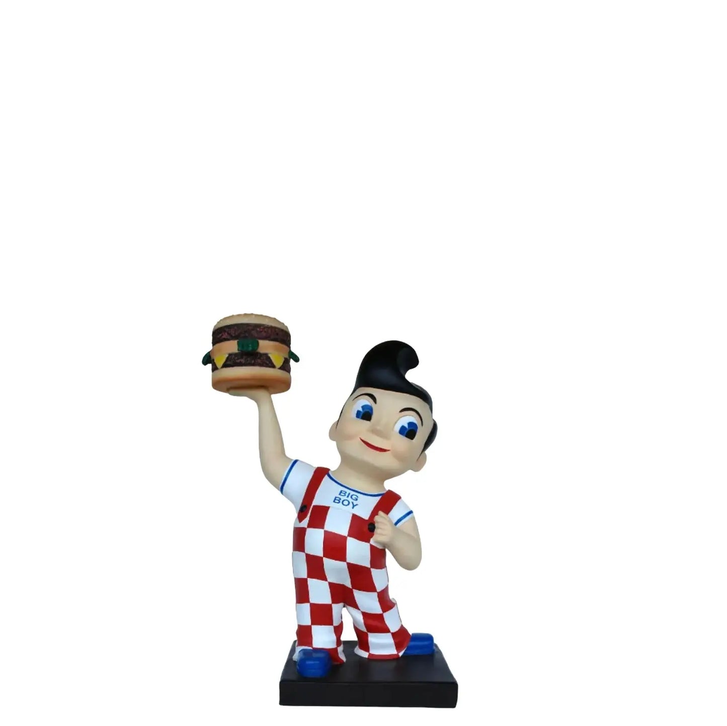 Small Boy With Hamburger Statue R0307S-NP-A