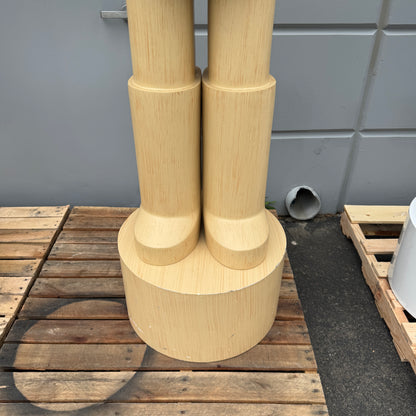Wood Nutcracker Life Size Christmas Statue