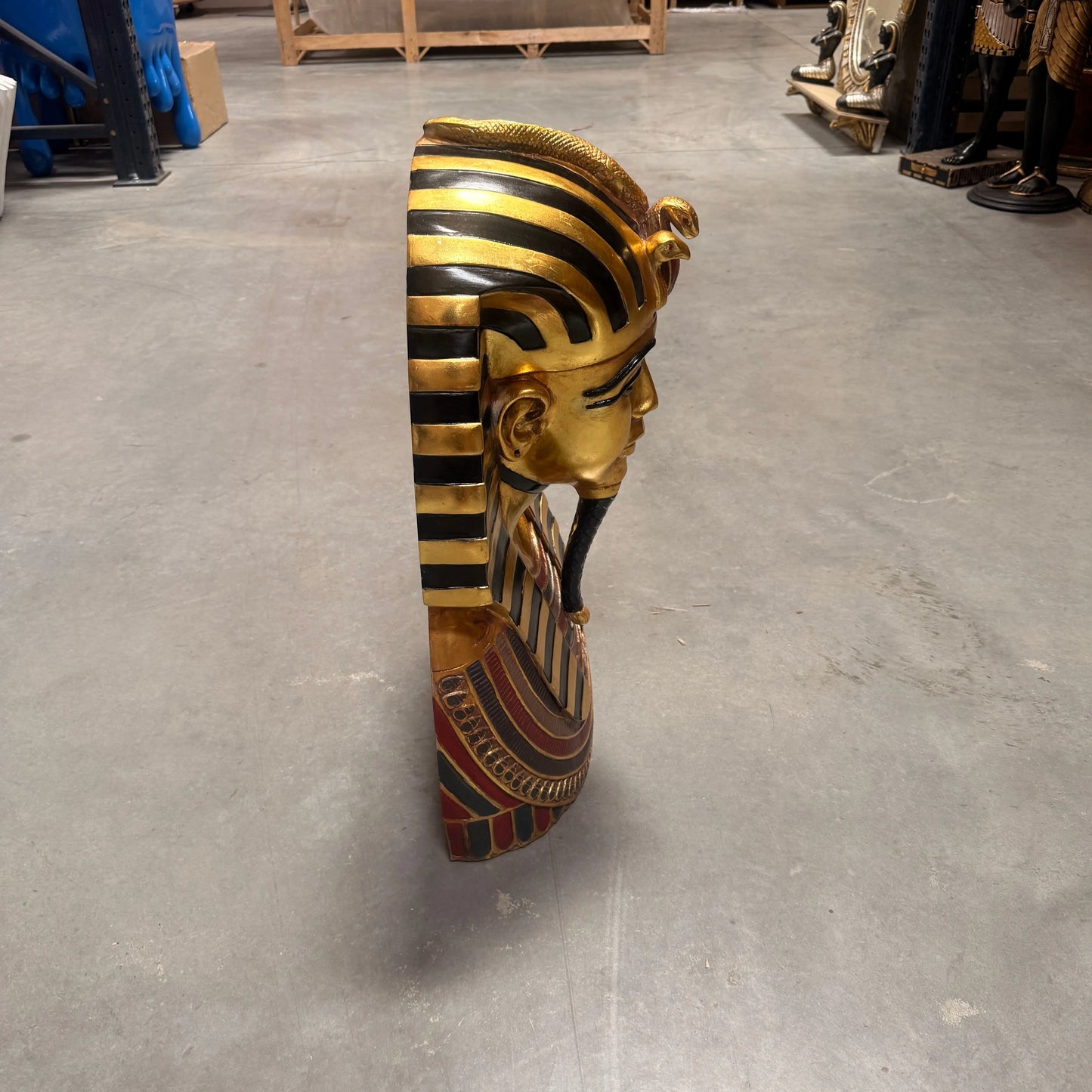 Egyptian King Tut Bust Statue E0033A-OTTUB-H