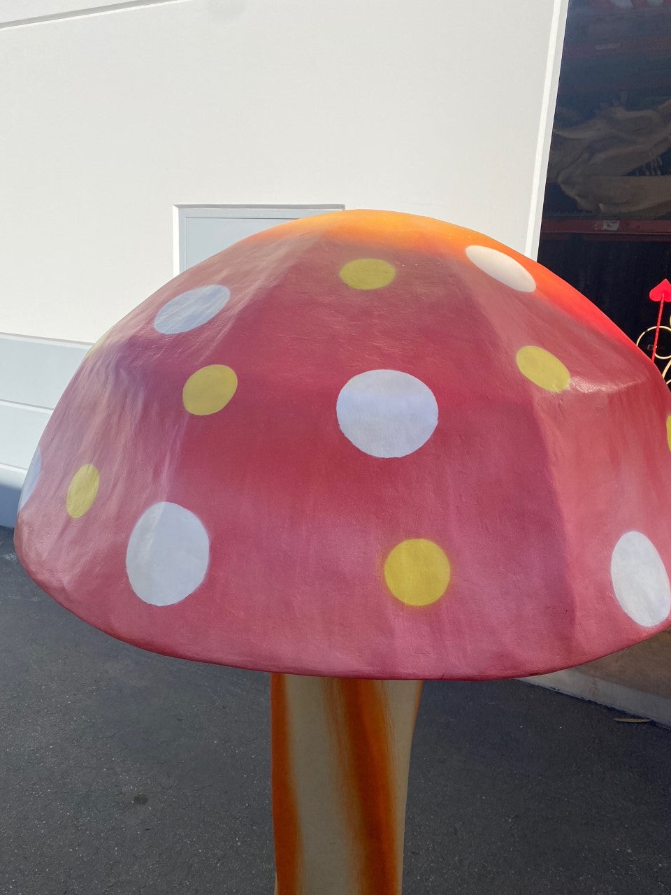 Umbrella Mushroom Statue