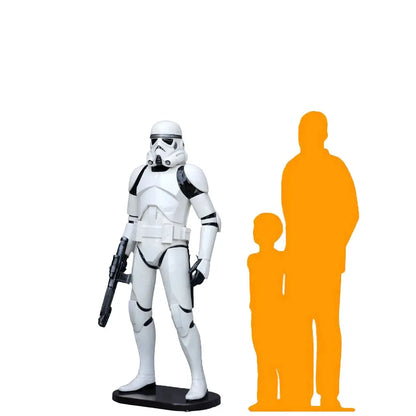 Standing Space Trooper Statue SH011-PH-A