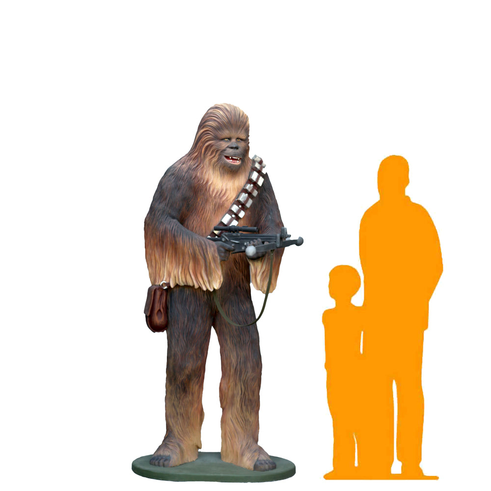 Monkey Space Warrior Statue