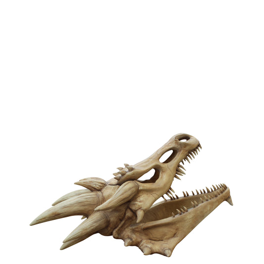 Giant Dragon Skull Statue