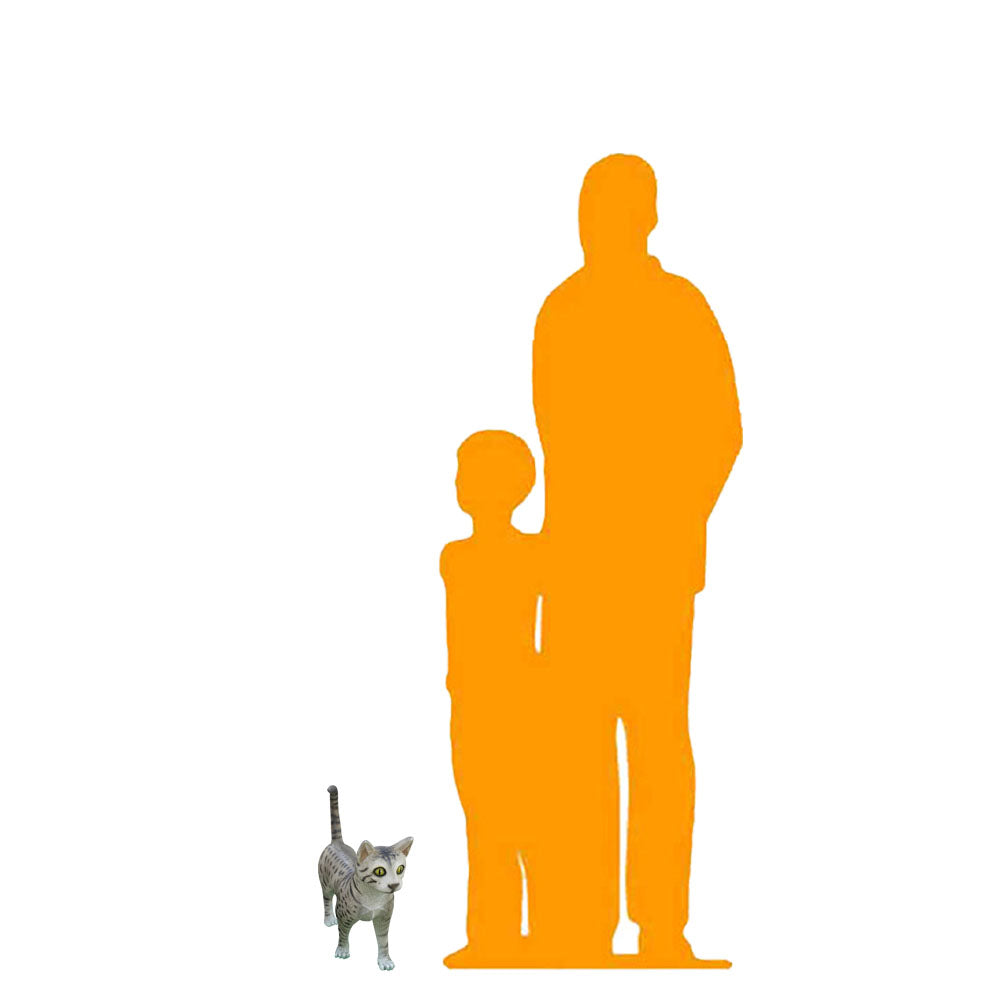 Egyptian Mau Cat Life Size Statue