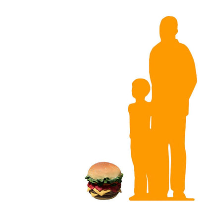 Small Cheeseburger Statue