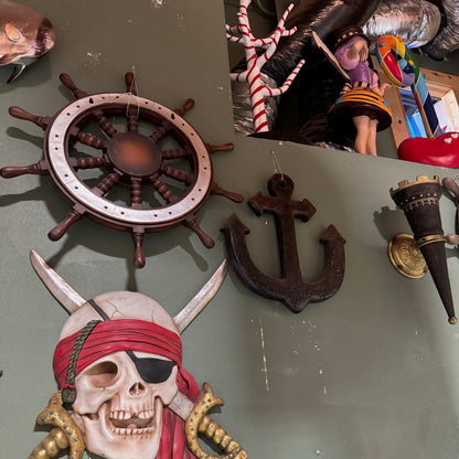Pirate Rudder Life Size Statue