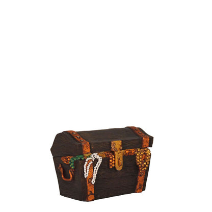 Small Treasure Chest Closed Life Size Statue