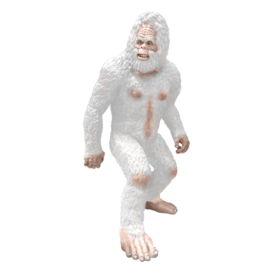 White Abominable Snowman Yeti Statue