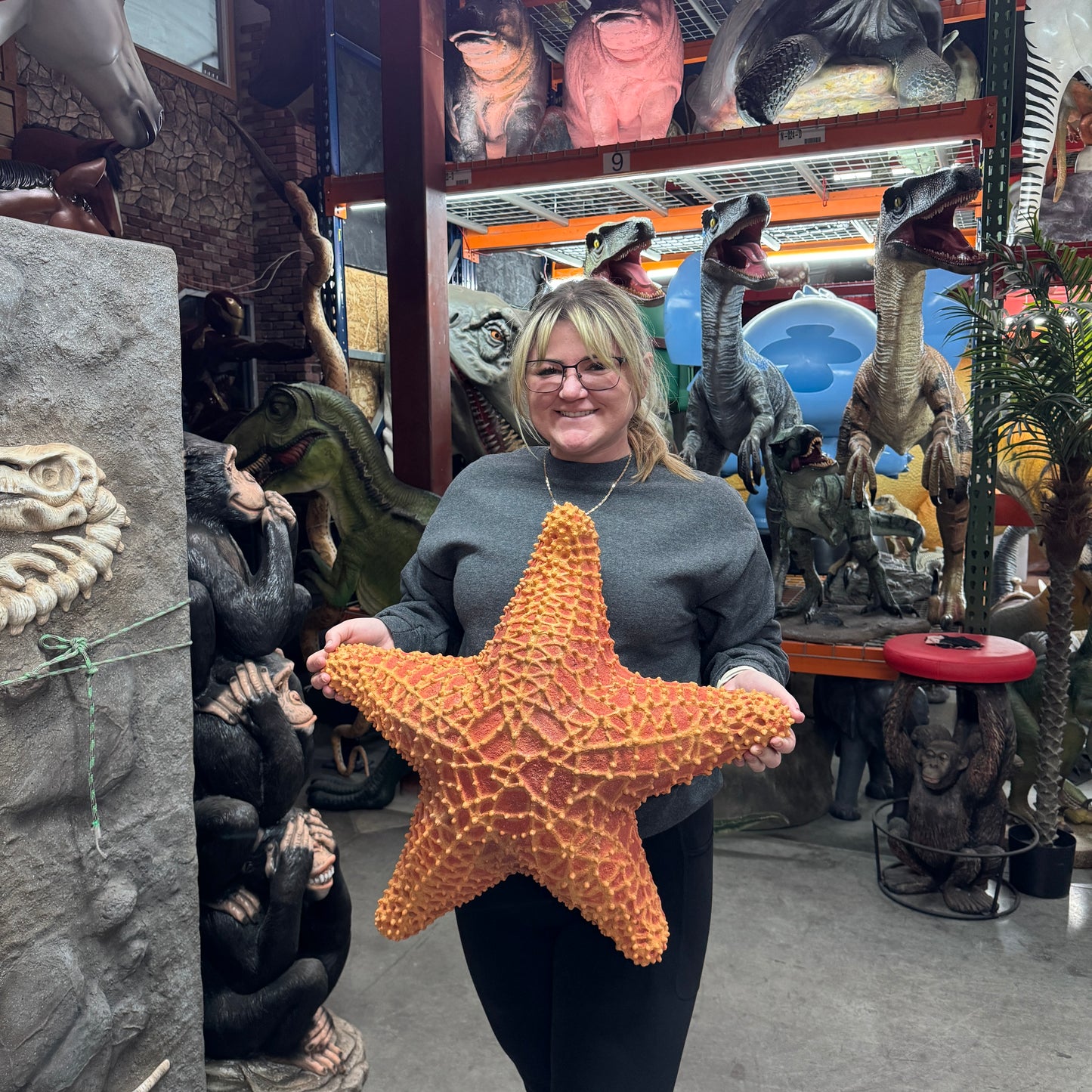 Cushion Starfish Statue