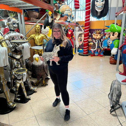 Egyptian Mau Cat Life Size Statue