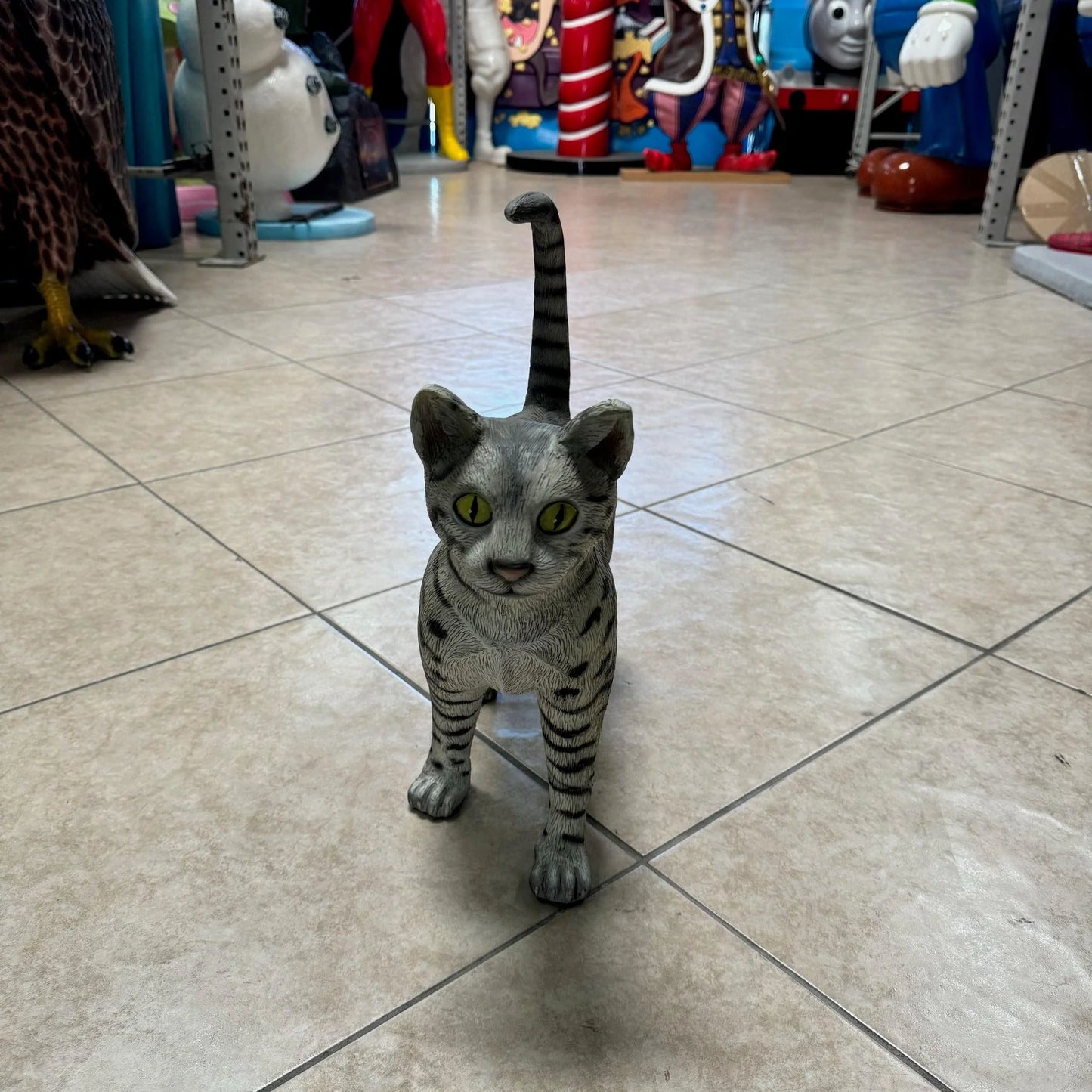 Egyptian Mau Cat Life Size Statue