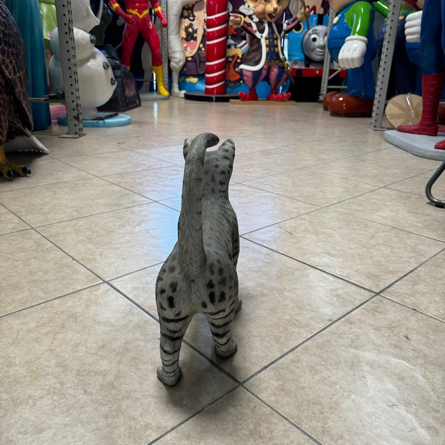 Egyptian Mau Cat Life Size Statue - LM Treasures Prop Rentals 