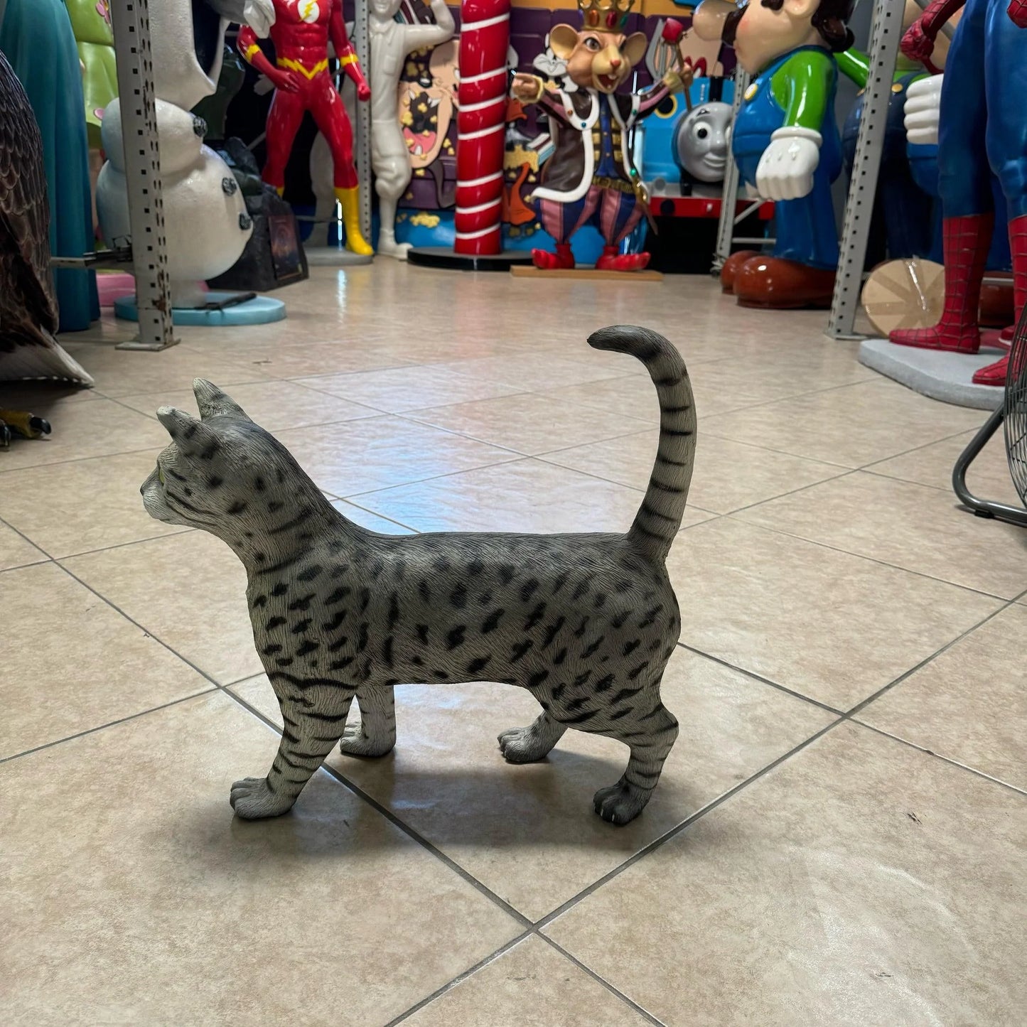 Egyptian Mau Cat Life Size Statue