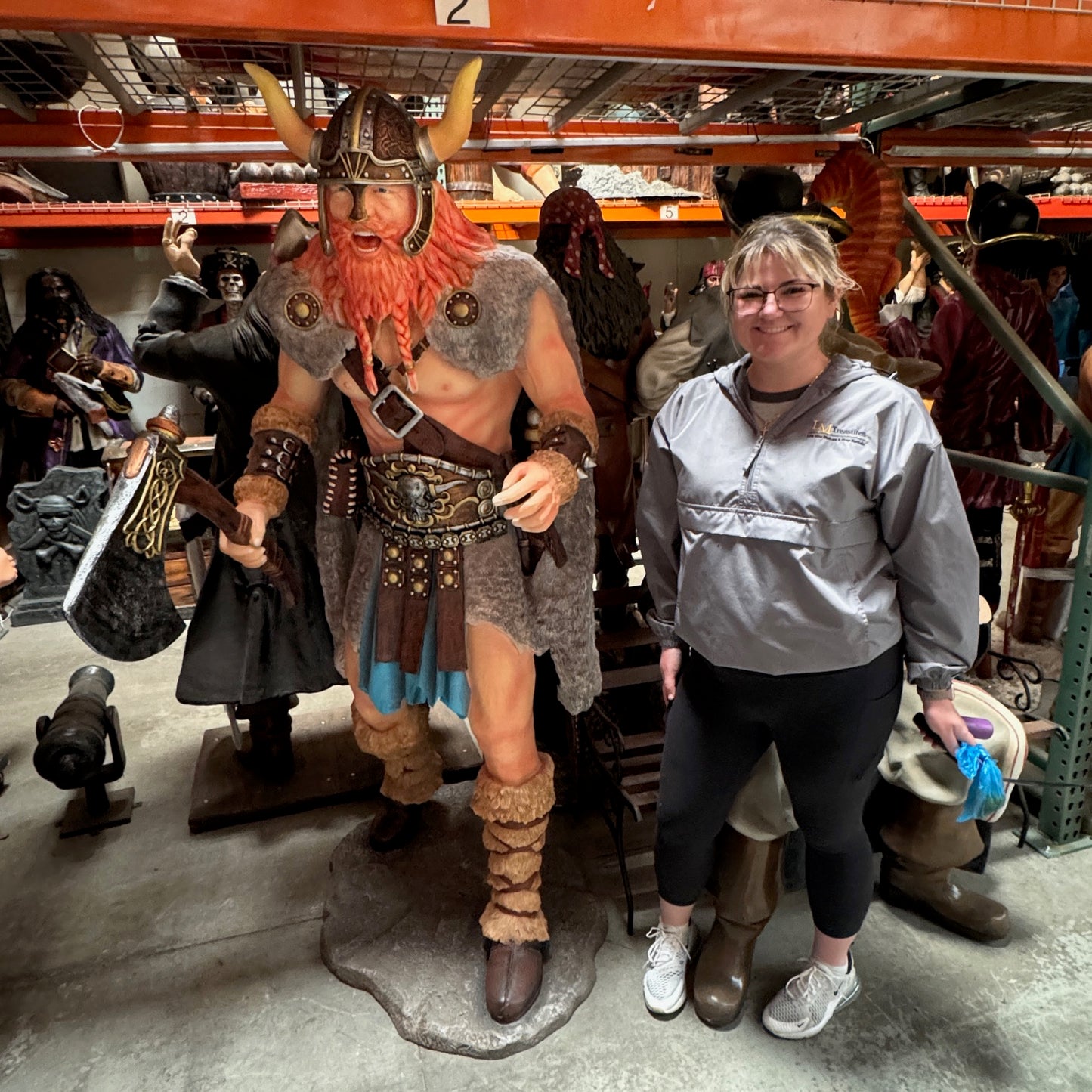 Viking Life Size Statue