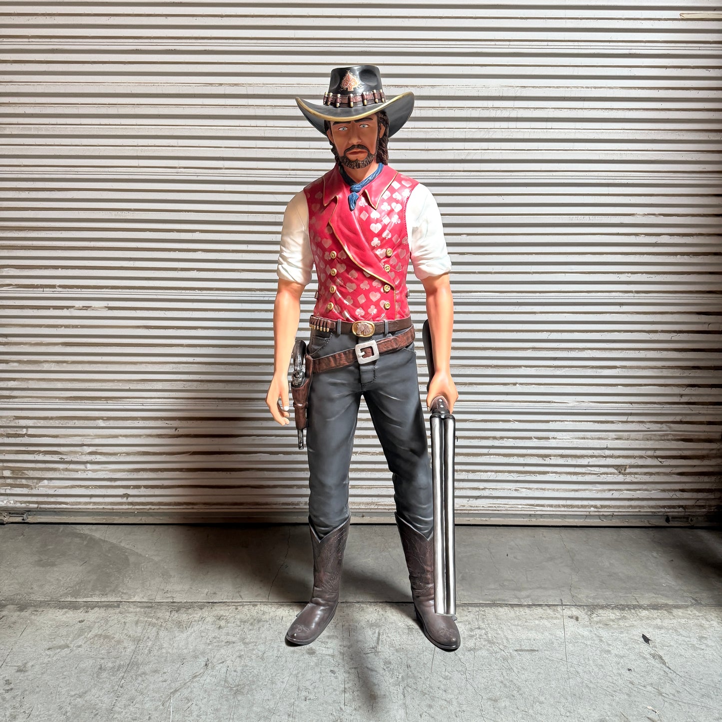 Cowboy Gunslinger Jesse Life Size Statue