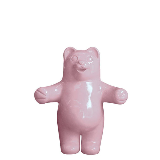 Large Pink Gummy Bear Statue