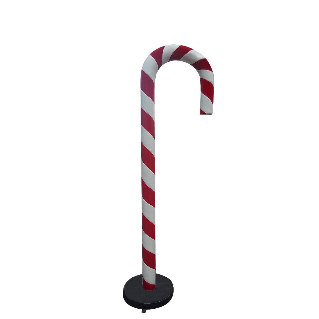 Large Candy Cane Statue - LM Treasures Prop Rentals 