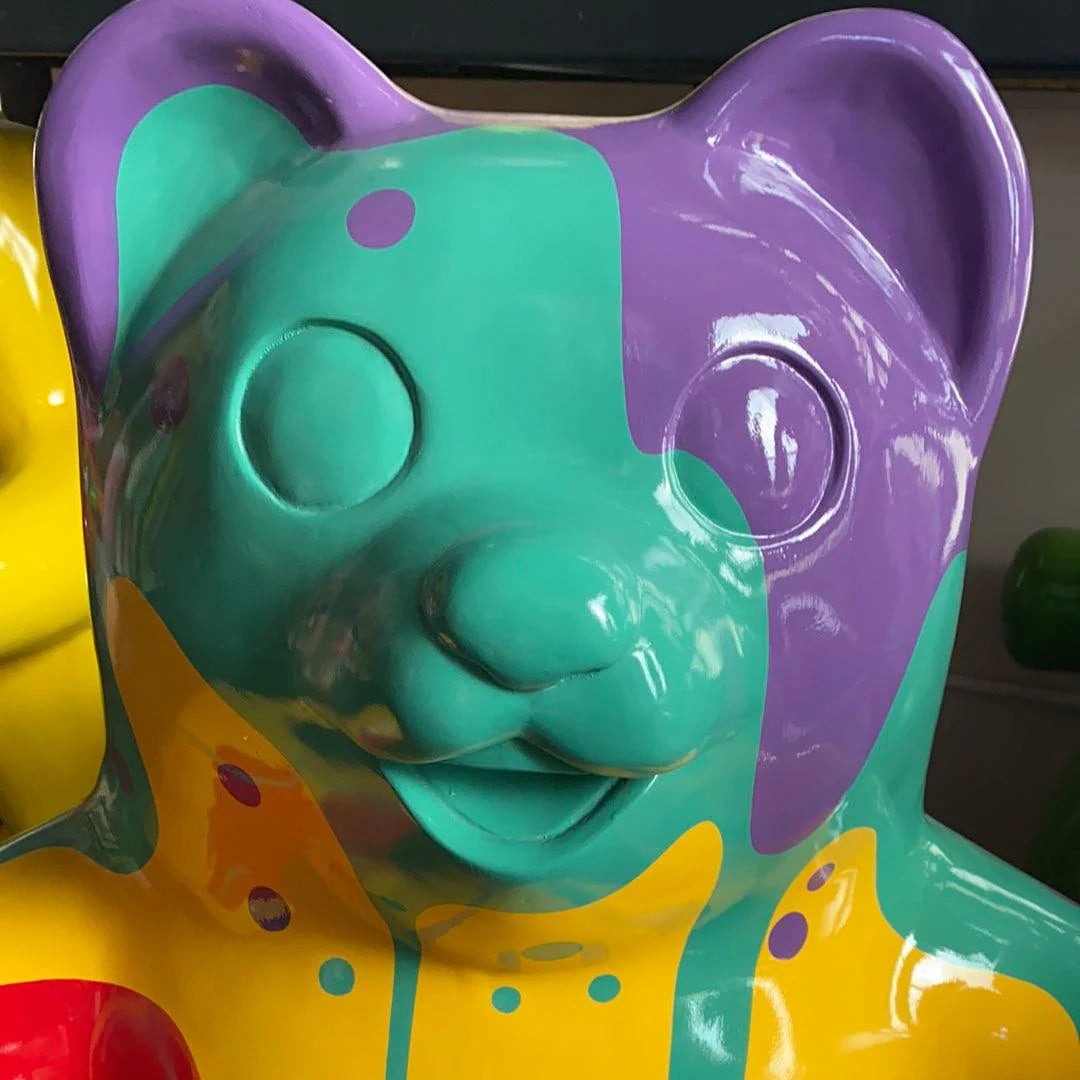 Large Drip Gummy Bear Statue