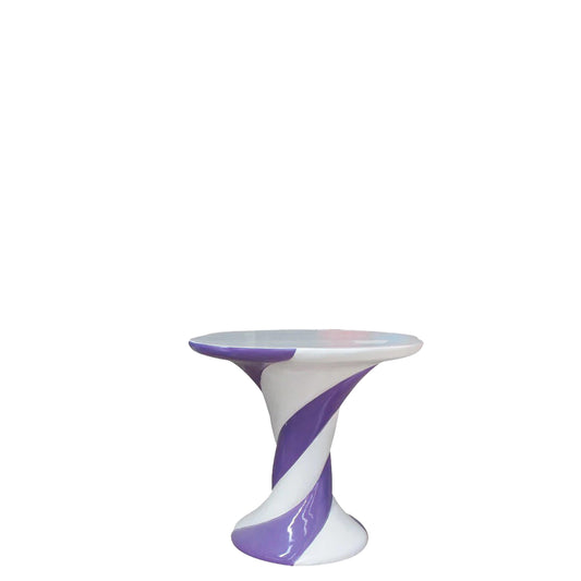 Purple Marshmallow Table Statue - LM Treasures Prop Rentals 